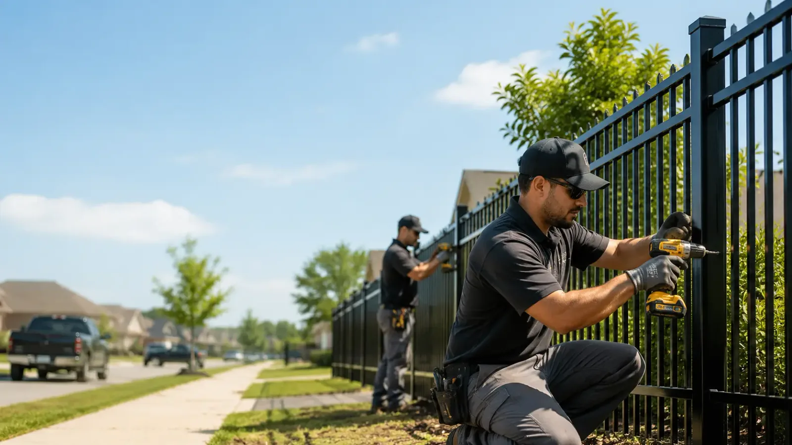 Metal Fence Installation in Austin, TX